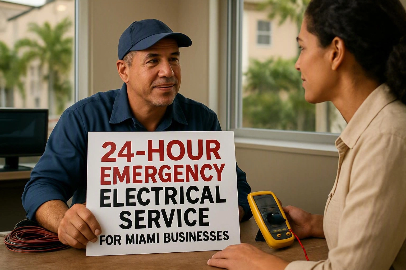 24-Hour Emergency Electrical Service for Miami Businesses