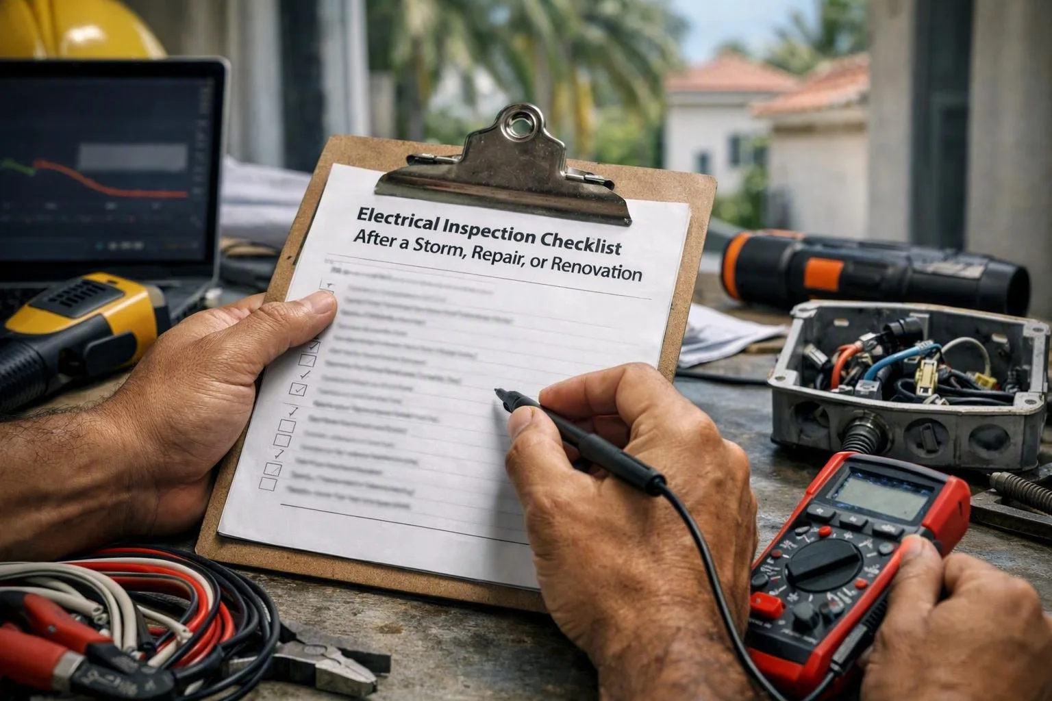 Electrical Inspection Checklist After a Storm, Repair, or Renovation