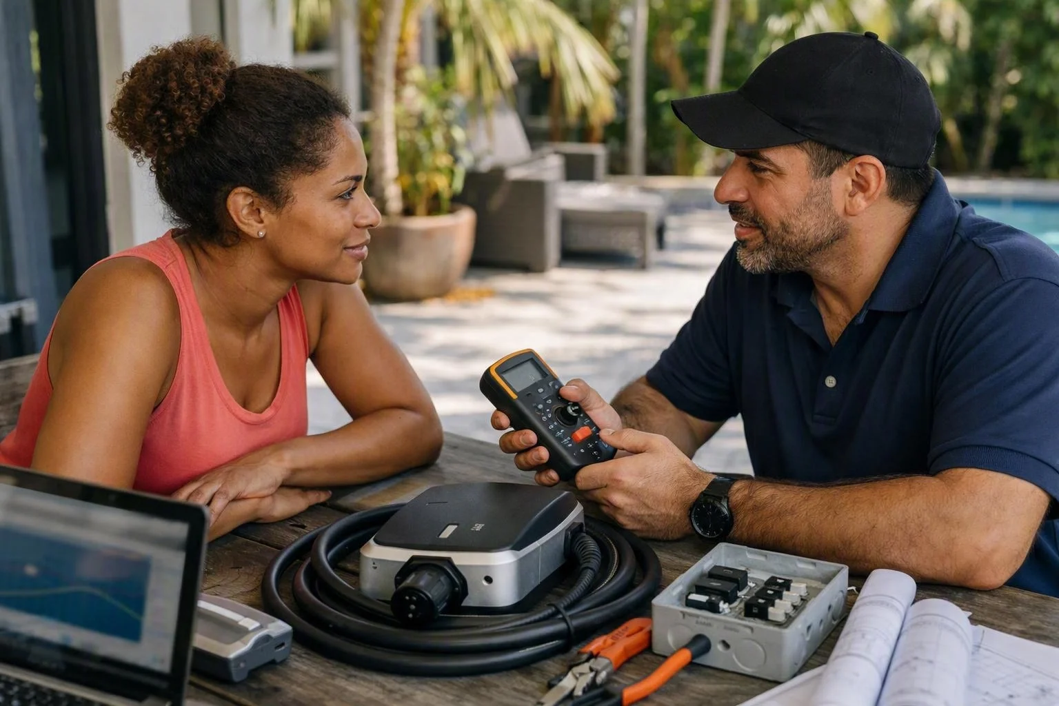 EV Charger Electrical Installation for Miami Homeowners