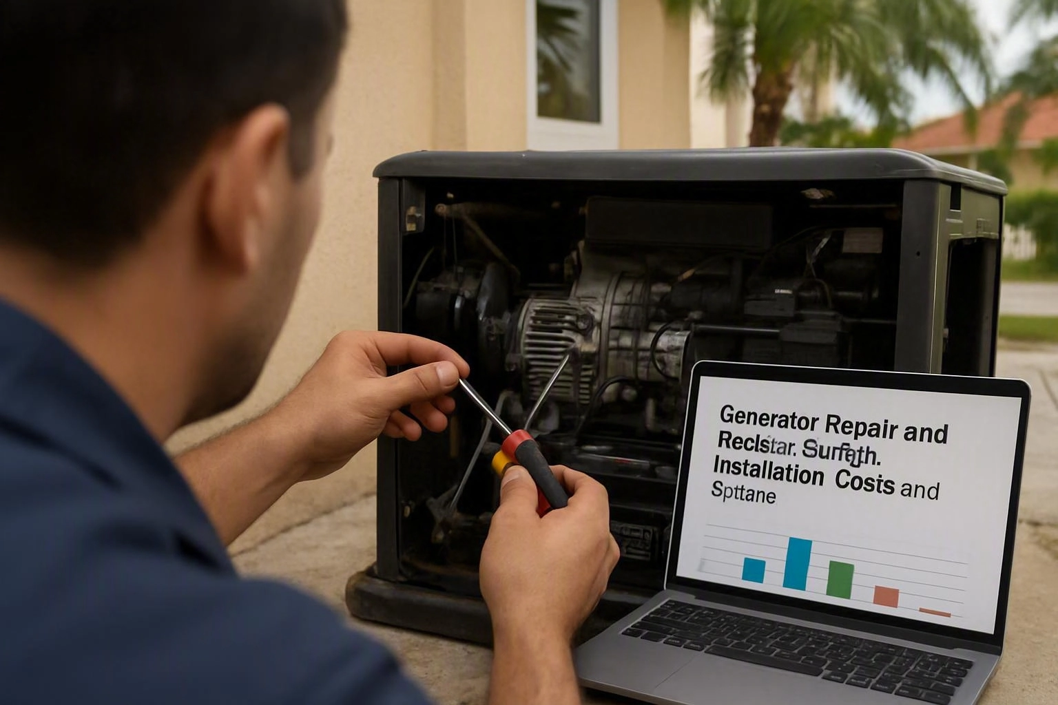 Generator Repair and Transfer Switch Installation: Costs and Options — Outlet, GFCI, and Dedicated Circuit Installation: W...