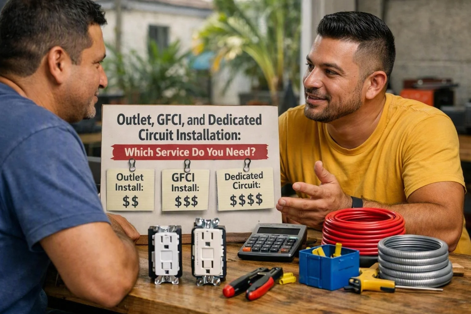 Outlet, GFCI, and Dedicated Circuit Installation: Which Service Do You Need?
