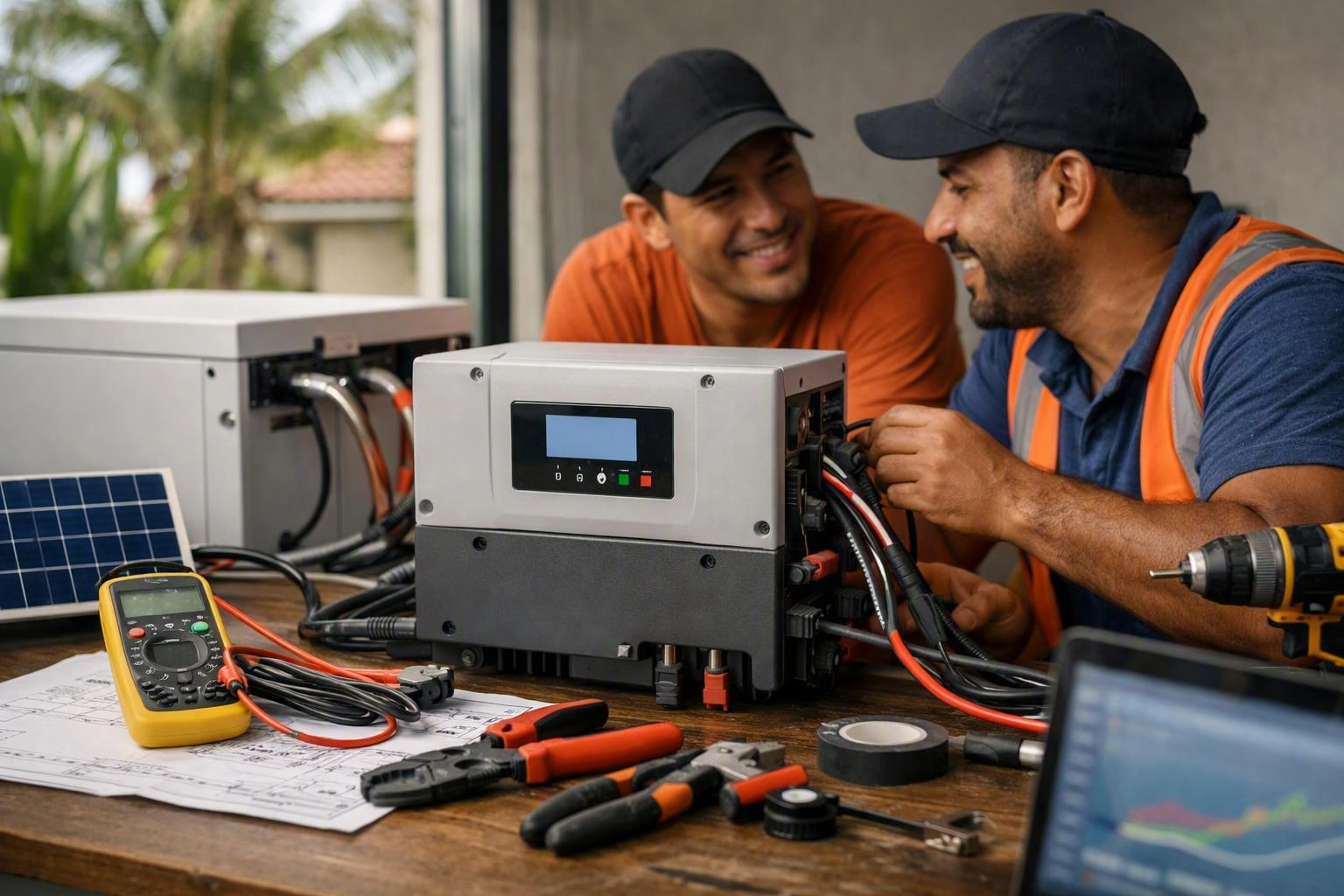 Solar and Battery Backup Electrical Systems for Miami Homes