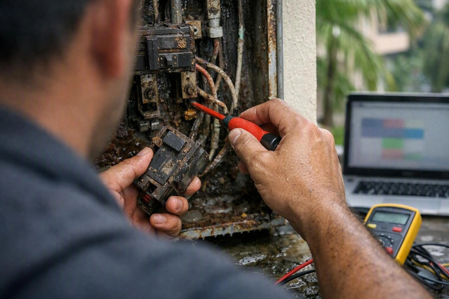 What to Do About Water-Damaged Electrical Wiring After a Storm or Flood
