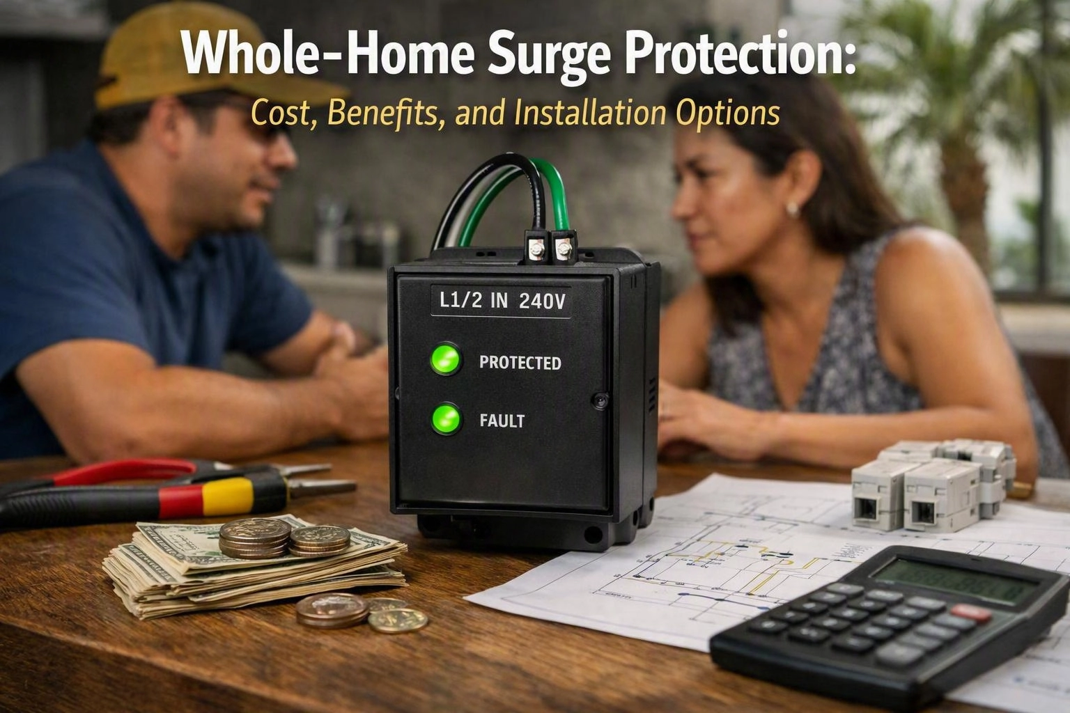 Whole-Home Surge Protection: Cost, Benefits, and Installation Options