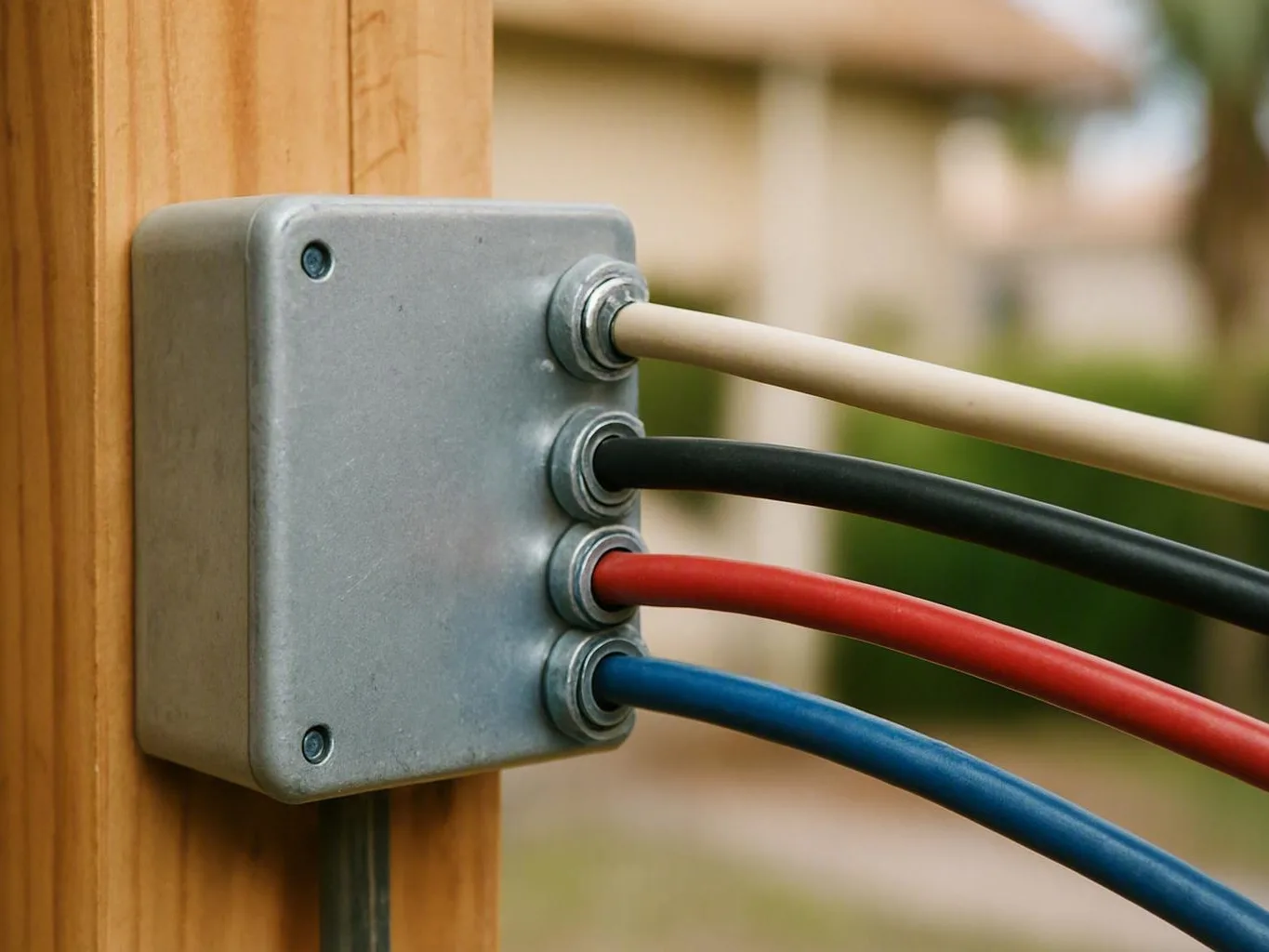 Backup power transfer switch installation for a Miami home