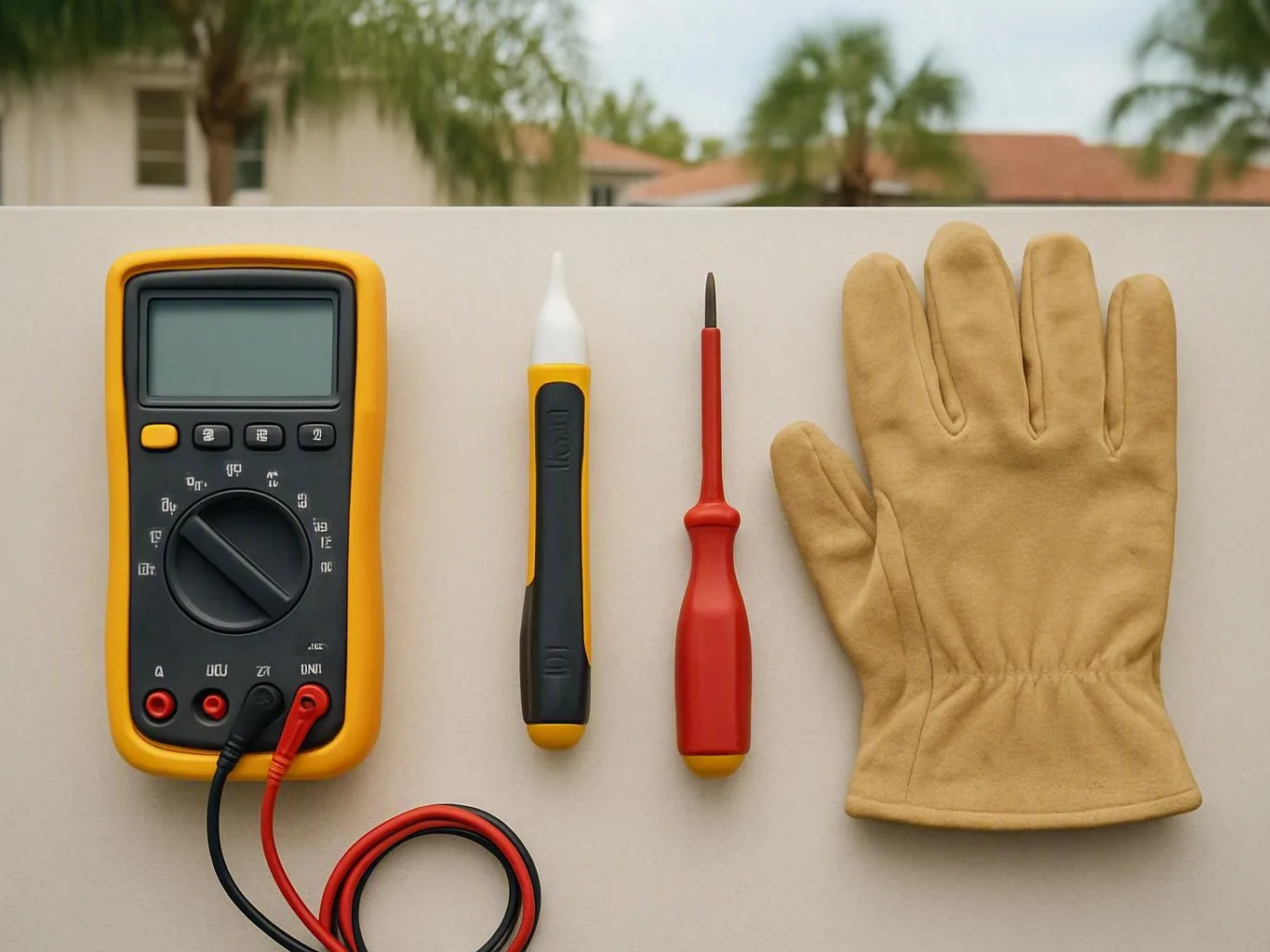 Circuit Breaker Repair wiring inspection in Miami, FL home