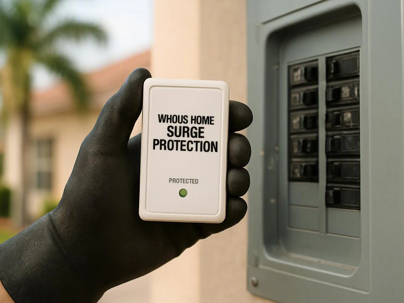 Solar battery backup installation